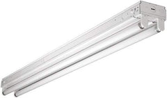 Cooper Lighting - 4 Lamp, 32 Watt, Fluorescent Strip Light - Suspended, 120/277 Volt, 96" Long x 4-1/4" Wide x 3-5/8" High - Benchmark Tooling