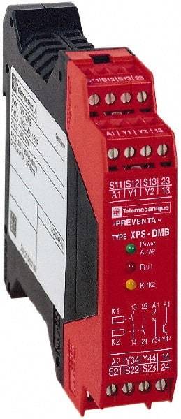 Square D - 24 VAC/VDC, Standard Electromechanical & Solid State Screw General Purpose Relay - 6 Amp at 24 VAC/VDC, 2NO/2SS - Benchmark Tooling