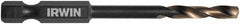 Irwin - 11/64" 135° High Speed Steel Jobber Drill - Oxide Finish, Right Hand Cut, Spiral Flute, 3-1/4" OAL - Benchmark Tooling