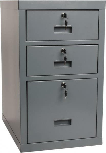 Value Collection - 3 Drawer, Cabinet - 15-3/4" Wide x 27" High x 19.685" Long - Benchmark Tooling