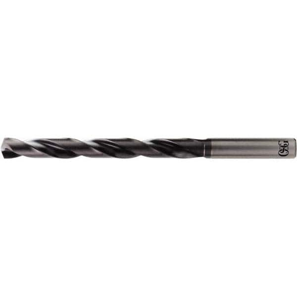 OSG - 6.5mm 140° Spiral Flute Solid Carbide Taper Length Drill Bit - Benchmark Tooling