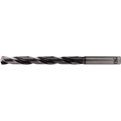 OSG - 7.6mm 140° Spiral Flute Solid Carbide Taper Length Drill Bit - Benchmark Tooling