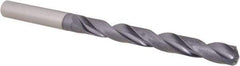 OSG - 8mm, 140° Point, Spiral Flute, Solid Carbide Taper Length Drill Bit - WD1 Finish, 76mm Flute Length, 116mm OAL, Series HP258 - Benchmark Tooling