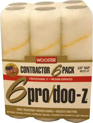Wooster Brush - 3/8" Nap, 9" Wide Paint Roller - Medium Texture, Woven - Benchmark Tooling