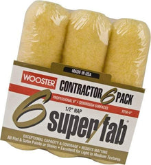Wooster Brush - 1/2" Nap, 9" Wide Paint Roller - Semi-Rough Texture, Synthetic Knit - Benchmark Tooling