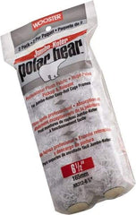 Wooster Brush - 3/8" Nap, 6-1/2" Wide Paint Mini Roller Covers - Medium-Rough Texture, Fabric - Benchmark Tooling