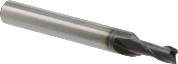 OSG - 4.2mm, 6.3mm LOC, 6mm Shank Diam, 50mm OAL, 2 Flute, Solid Carbide Square End Mill - Single End, WXL Finish, Spiral Flute, 30° Helix, Centercutting, Right Hand Cut, Right Hand Flute, Series 3720 - Benchmark Tooling