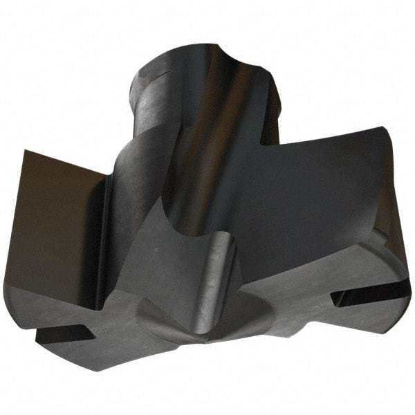 Iscar - Series FCP, 9.7mm Diam Grade IC908 Replaceable Drill Tip - Carbide, TiAlN/TiN Finish, 9 Seat Size - Benchmark Tooling