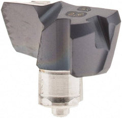 Iscar - Series FCP, 9.6mm Diam Grade IC908 Replaceable Drill Tip - Carbide, TiAlN/TiN Finish, 9 Seat Size - Benchmark Tooling