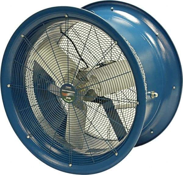 Patterson Fan - 26" Blade, 1 hp, 7,650 CFM, Industrial Circulation Fan - Suspension, 208-230/460 Volts, 1 Speed - Benchmark Tooling