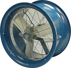 Patterson Fan - 26" Blade, 1 hp, 7,650 CFM, Industrial Circulation Fan - Suspension, 208-230/460 Volts, 1 Speed - Benchmark Tooling