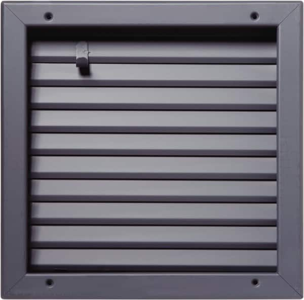 National Guard Products - 13" Wide x 13" High, Solid Steel Fire Rated Louver - 12" Opening Width, 12" Opening Height - Benchmark Tooling