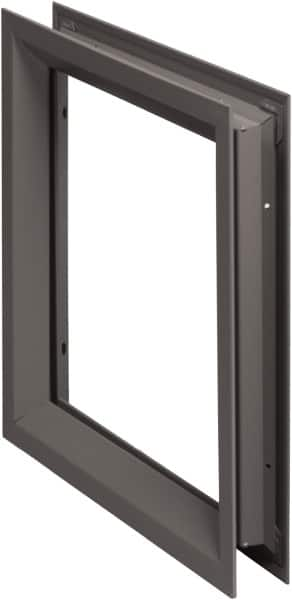 National Guard Products - 7" Wide x 28" High, Solid Steel Louver - 6" Opening Width, 27" Opening Height - Benchmark Tooling