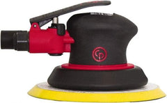 Chicago Pneumatic - 12,000 OPM, 8 CFM Air Consumption, Palm Air Orbital Sander - Round Pad, 1/4" Inlet - Benchmark Tooling