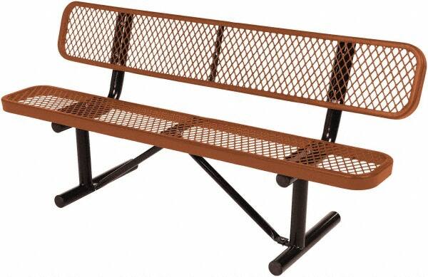 Vestil - 8' Long x 20" Wide, Steel Bench Seat - Benchmark Tooling