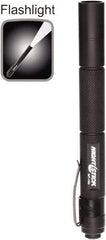Bayco - LED Bulb, Industrial/Tactical Flashlight - Black Aluminum Body, AAA Batteries - Benchmark Tooling