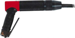 Chicago Pneumatic - 2,400 BPM, 0.92" Bore Diam, Pneumatic Pistol Grip Needle Scaler - 7" Needle Length, 4.2 CFM, 90 psi, 1/4 NPT Inlet - Benchmark Tooling