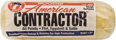 Wooster Brush - 3/4" Nap, 9" Wide Paint Roller - Rough Texture, Synthetic Knit - Benchmark Tooling
