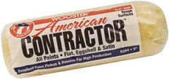 Wooster Brush - 3/4" Nap, 9" Wide Paint Roller - Rough Texture, Synthetic Knit - Benchmark Tooling