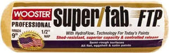 Wooster Brush - 1/2" Nap, 9" Wide Paint Roller - Semi-Rough Texture, Synthetic Knit - Benchmark Tooling