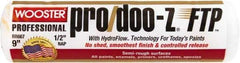 Wooster Brush - 1/2" Nap, 9" Wide Paint Roller - Semi-Rough Texture, Woven - Benchmark Tooling