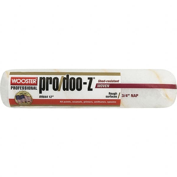 Wooster Brush - 3/4" Nap, 12" Wide Paint Roller - Rough Texture, Woven - Benchmark Tooling