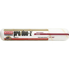 Wooster Brush - 1/2" Nap, 14" Wide Paint Roller - Semi-Rough Texture, Woven - Benchmark Tooling