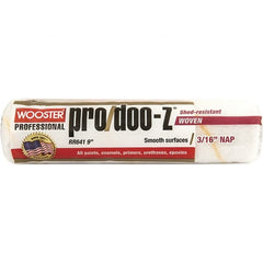 Wooster Brush - 3/16" Nap, 9" Wide Paint Roller - Smooth Texture, Woven - Benchmark Tooling