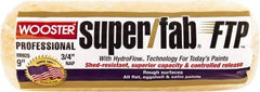 Wooster Brush - 3/4" Nap, 9" Wide Paint Roller - Rough Texture, Synthetic Knit - Benchmark Tooling