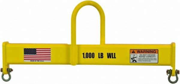 Machining & Welding - 6,000 Lb Capacity Lifting Beam - Benchmark Tooling