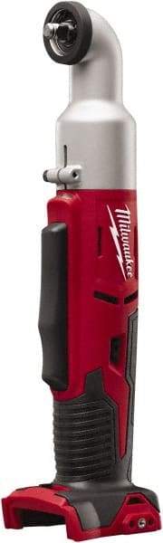 Milwaukee Tool - 3/8" Drive 18 Volt Inline Cordless Impact Wrench & Ratchet - 1,500/2,250 RPM, 0 to 3,400 BPM, 30/60 Ft/Lb Torque, Lithium-Ion Batteries Not Included - Benchmark Tooling