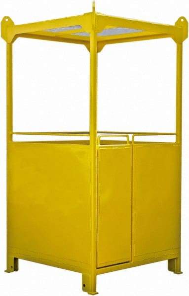 Machining & Welding - 2,000 Lb Capacity Personnel Basket - Benchmark Tooling