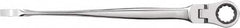 GearWrench - 11/16" 12 Point X-Beam Flex Combination Wrench - 10-53/64" OAL, Steel, Full Polish Finish - Benchmark Tooling