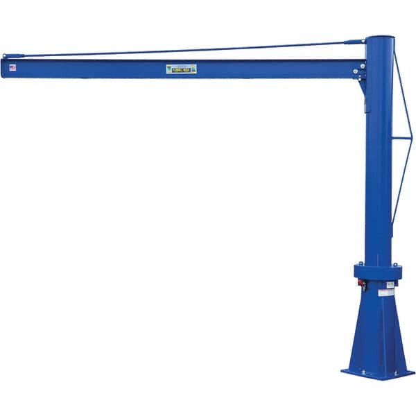 Vestil - 1,000 Lb Load Capacity, Jib Crane - Benchmark Tooling