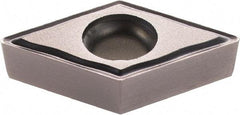 Kennametal - DCGT32.51 62 Grade SP4019 Carbide Turning Insert - 55° Triangle, 3/8" Inscr Circle, 5/32" Thick, 0.03" Corner Radius - Benchmark Tooling