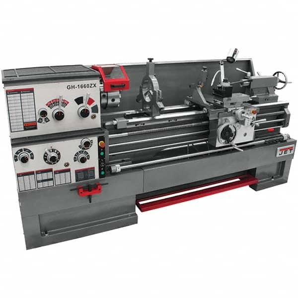 Jet - 16" Swing, 60" Between Centers, 230/460 Volt, Triple Phase Engine Lathe - Benchmark Tooling