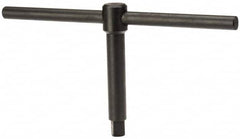 Gibraltar - 10" Chuck Diam Compatibility, Lathe Chuck Key - Compatible with 4-Jaw Chucks, Self Ejecting, 4.53" Body Length, 0.472" Actual Key Square Size - Benchmark Tooling