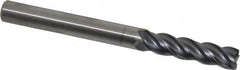 Kennametal - 3/8", 4 Flute, Solid Carbide, 0.03" Corner Radius End Mill - 4" OAL, 1-1/2" LOC - Benchmark Tooling