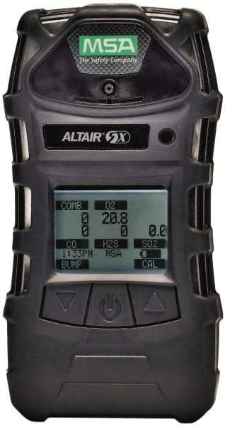 MSA - LCD Display, Multi-Gas Detector - Monitors Carbon Monoxide, Combustible, Hydrogen Sulfide & Oxygen, -40 to 50°C Working Temp - Benchmark Tooling