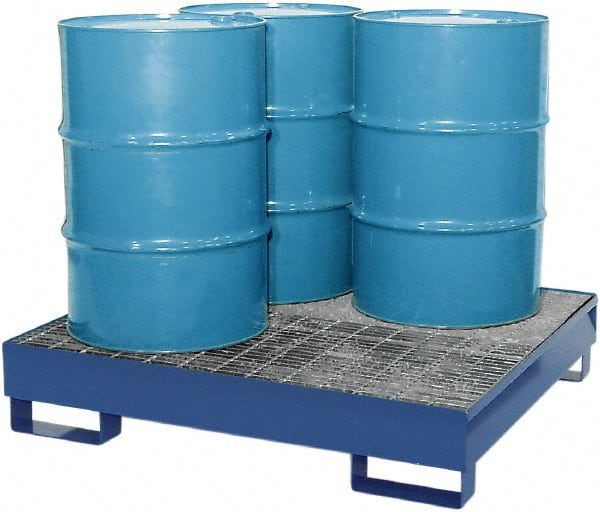 Enpac - Spill Pallets, Platforms, Sumps & Basins Type: Spill Deck or Pallet Number of Drums: 4 - Benchmark Tooling