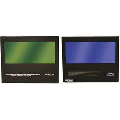 Jackson Safety - Welding Lenses & Plates - 7PC W30 ELEM CLR 10/PK WELD SFTY LENS PLATE KIT - Benchmark Tooling