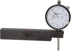 Moody Tools - 0.001" Graduation, 1" Max Meas, 0-100 Dial Reading, Dial Indicator & Base Kit - 0.001" Resolution - Benchmark Tooling