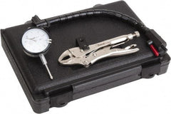 Moody Tools - 0.001" Graduation, 1" Max Meas, 0-100 Dial Reading, Dial Indicator & Base Kit - 0.001" Resolution - Benchmark Tooling