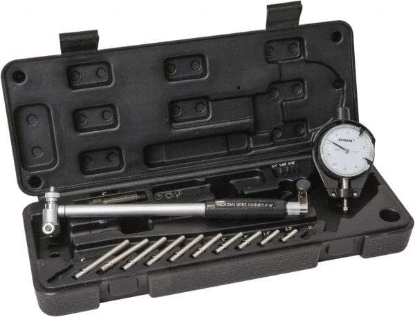 Moody Tools - 2 to 6" Dial Bore Gage - 203.2mm Gage Depth - Benchmark Tooling