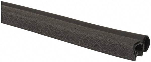 TRIM-LOK - 1/4 Inch Thick x 0.42 Inch Wide, PVC/EPDM, Trim Seal Wear Strip - 1/4 Inch Wide - Benchmark Tooling