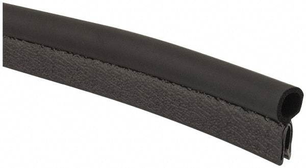 TRIM-LOK - 1/8 Inch Thick x 0.3 Inch Wide, PVC/EPDM, Trim Seal Wear Strip - 1/8 Inch Wide - Benchmark Tooling