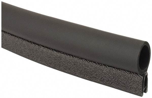 TRIM-LOK - 1/8 Inch Thick x 0.3 Inch Wide, PVC/EPDM, Trim Seal Wear Strip - 1/8 Inch Wide - Benchmark Tooling