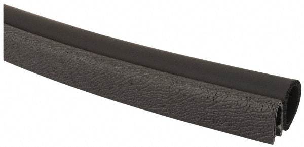 TRIM-LOK - 1/8 Inch Thick x 0.3 Inch Wide, PVC/EPDM, Trim Seal Wear Strip - 1/8 Inch Wide - Benchmark Tooling