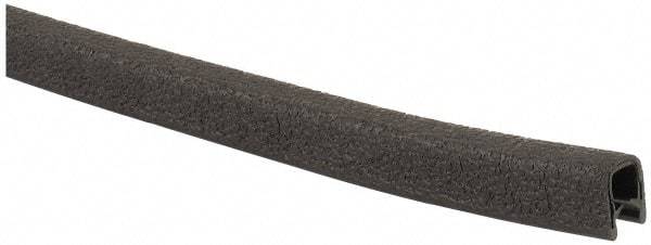 TRIM-LOK - 1/4 Inch Thick x 0.42 Wide x 25 Ft. Long, EPDM Rubber Edge Trim - Leather Texture - Benchmark Tooling