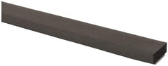 TRIM-LOK - 1/4 Inch Thick x 3/4 Wide x 100 Ft. Long, EPDM Rubber Rectangle Seal with Acrylic - Benchmark Tooling